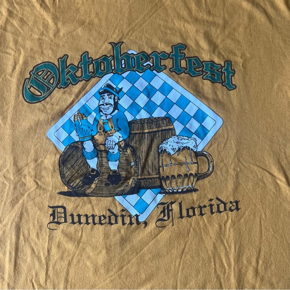 Vintage single stitch 1990’s Oktoberfest t shirt size 2xl fruit of the loom - Picture 10 of 11